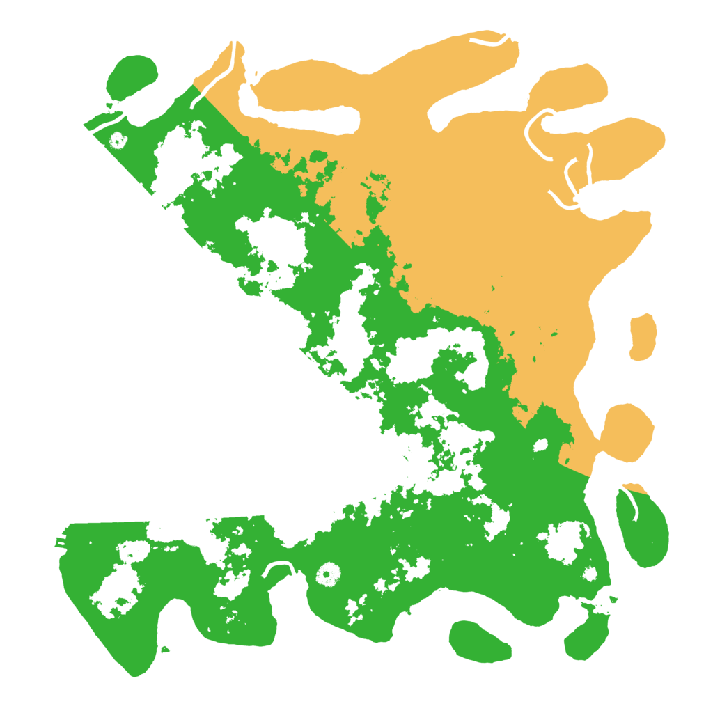 Biome Rust Map: Procedural Map, Size: 4500, Seed: 1578773