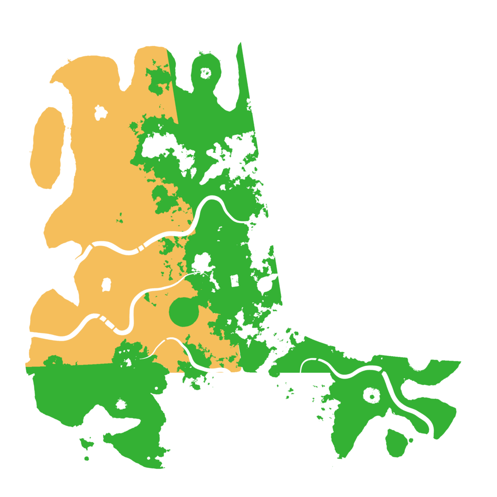Biome Rust Map: Procedural Map, Size: 4500, Seed: 3226811