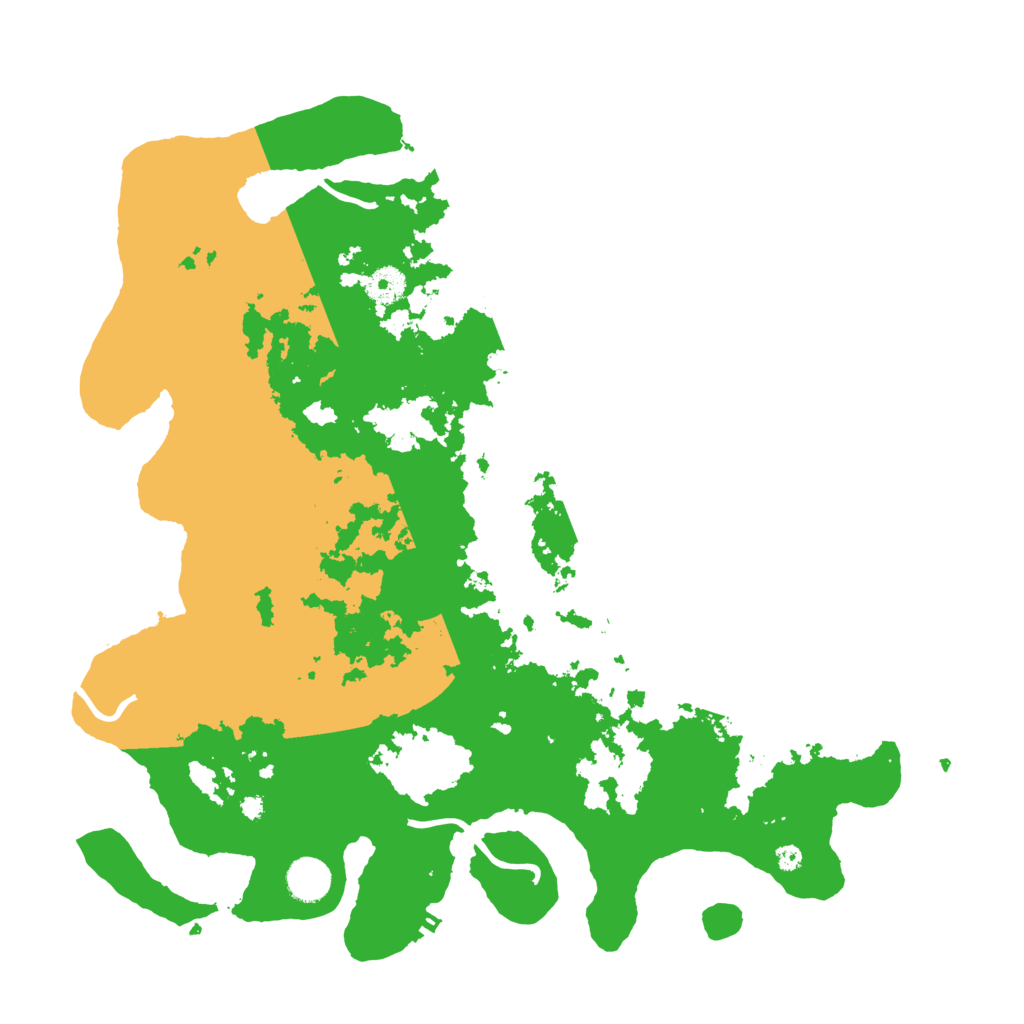 Biome Rust Map: Procedural Map, Size: 4050, Seed: 1342849432