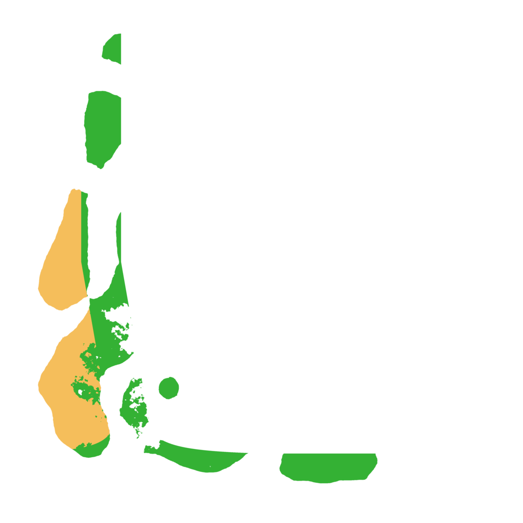 Biome Rust Map: Barren, Size: 3500, Seed: 571