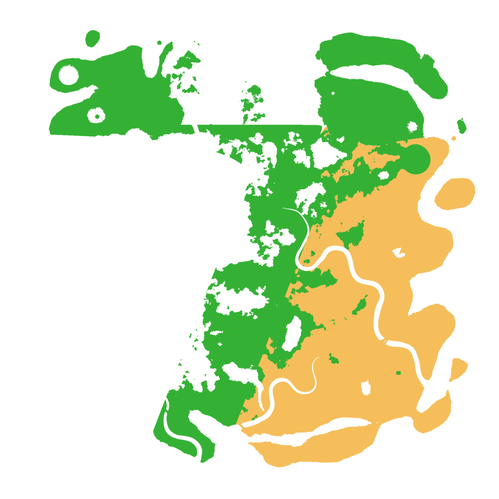 Biome Rust Map: Procedural Map, Size: 4500, Seed: 1718840
