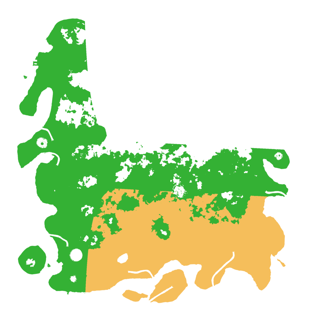 Biome Rust Map: Procedural Map, Size: 4500, Seed: 2039626