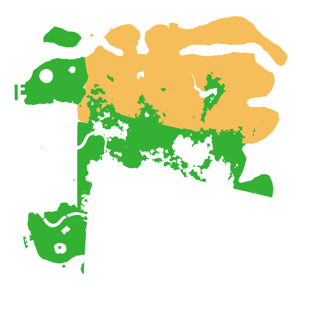 Biome Rust Map: Procedural Map, Size: 4000, Seed: 1090222097