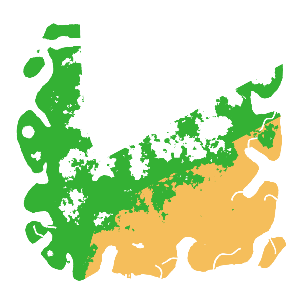 Biome Rust Map: Procedural Map, Size: 4500, Seed: 1356788
