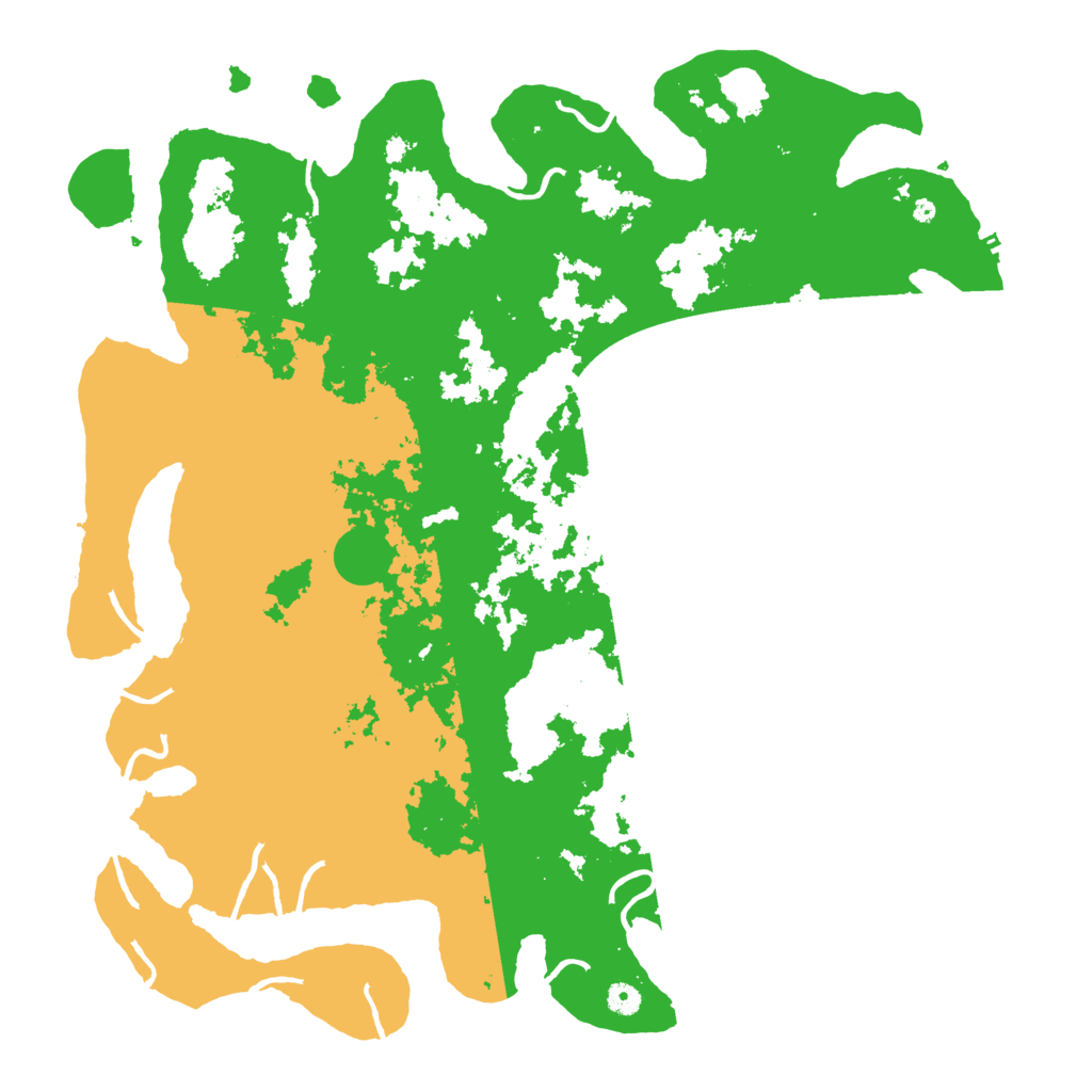 Biome Rust Map: Procedural Map, Size: 5000, Seed: 9587279