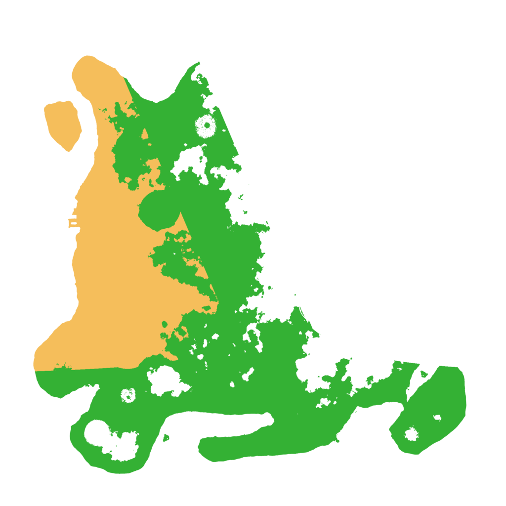 Biome Rust Map: Procedural Map, Size: 3500, Seed: 210870
