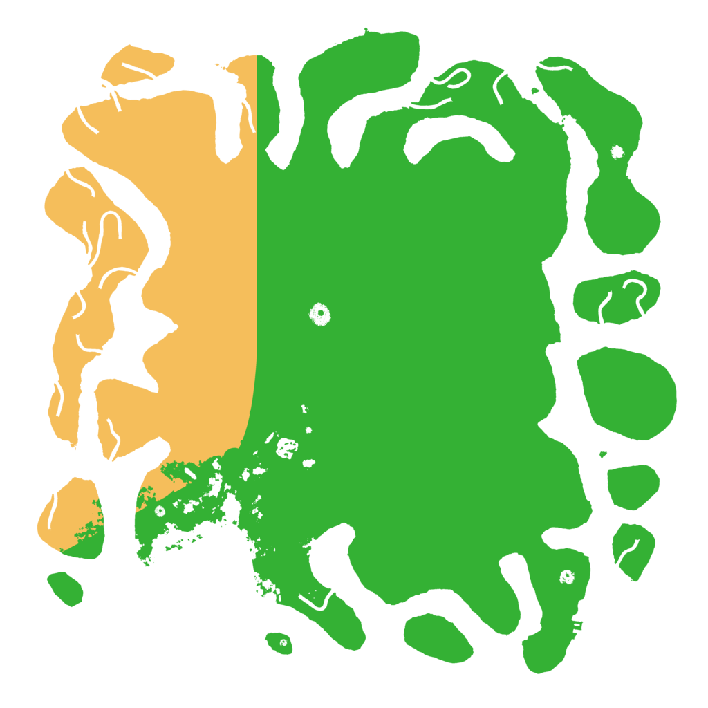 Biome Rust Map: Procedural Map, Size: 5000, Seed: 1963273349