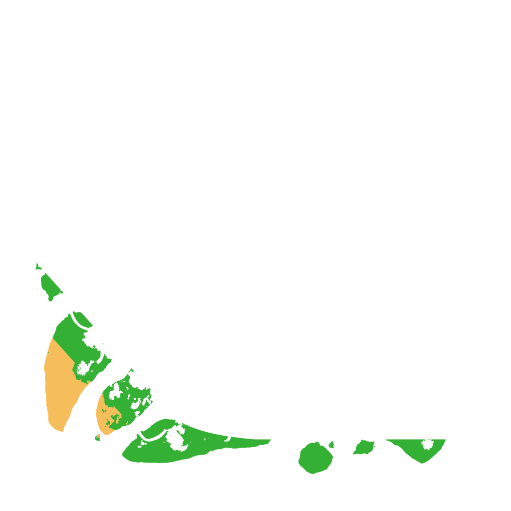 Biome Rust Map: Procedural Map, Size: 4000, Seed: 80340411