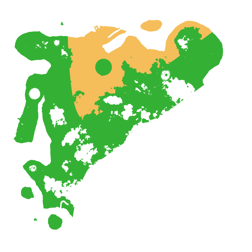 Biome Rust Map: Procedural Map, Size: 4000, Seed: 551527