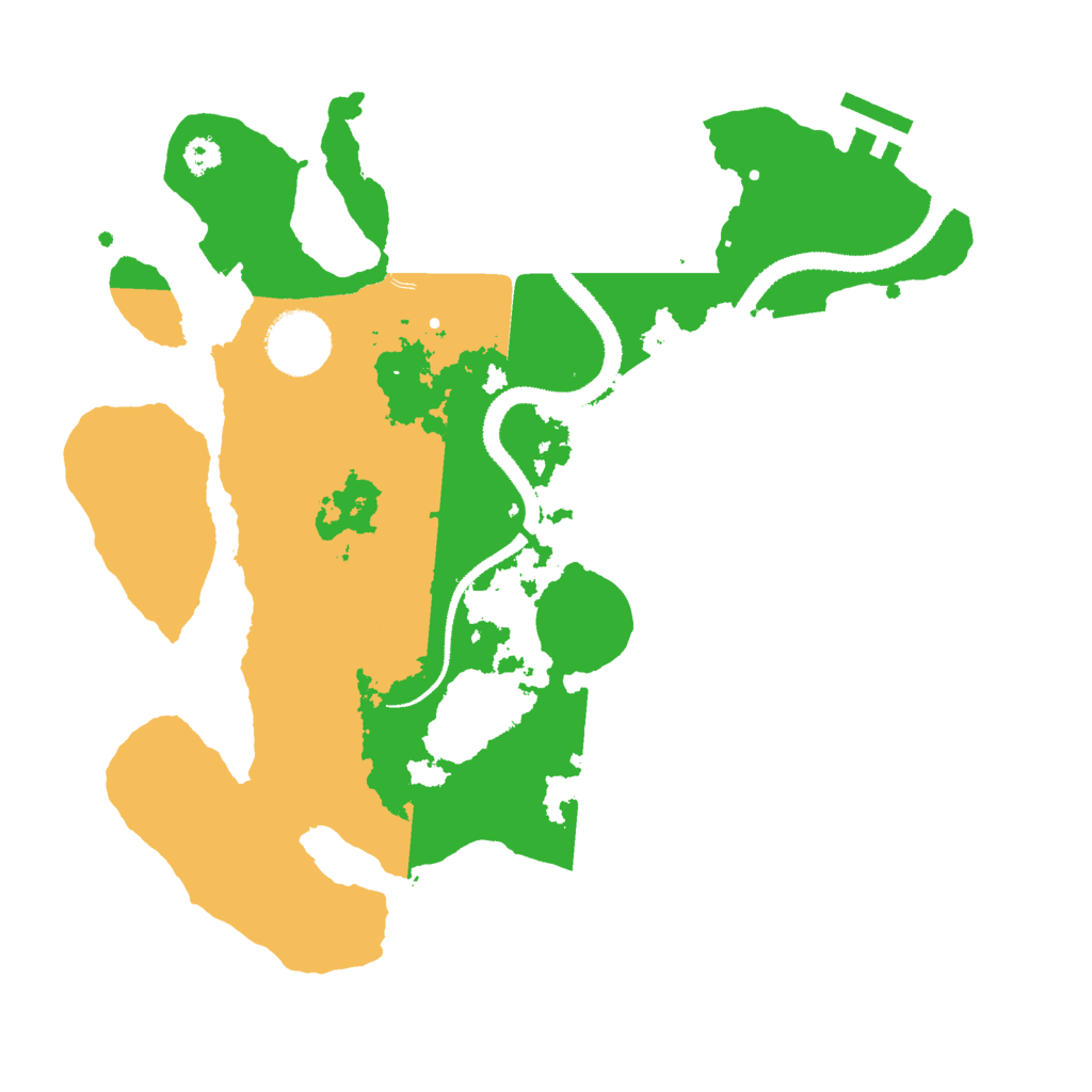 Biome Rust Map: Procedural Map, Size: 3000, Seed: 441