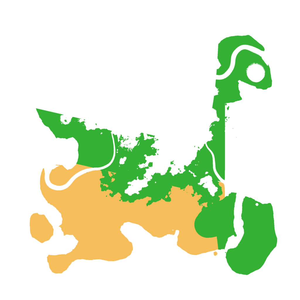 Biome Rust Map: Procedural Map, Size: 3000, Seed: 1163139183