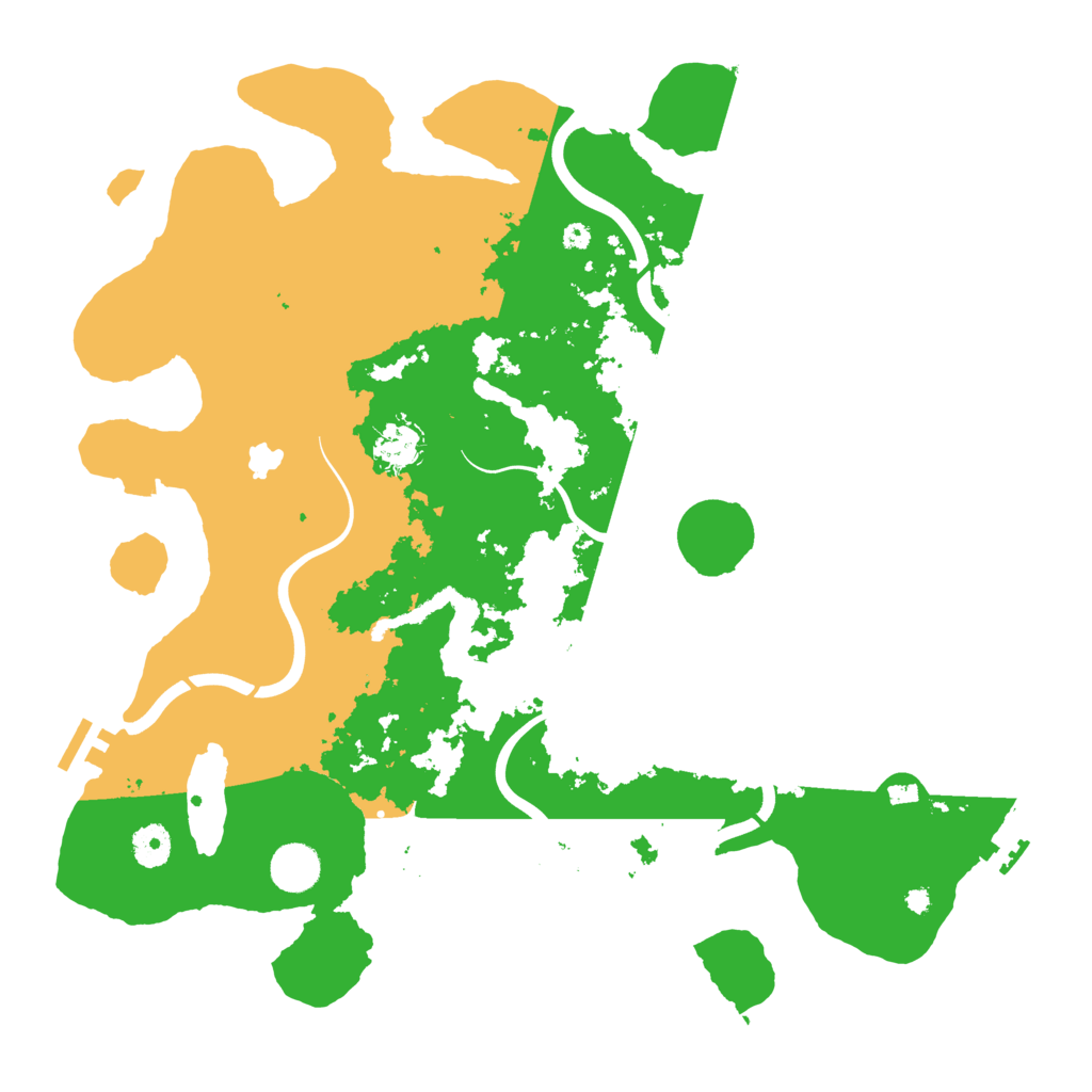 Biome Rust Map: Procedural Map, Size: 4000, Seed: 380596385