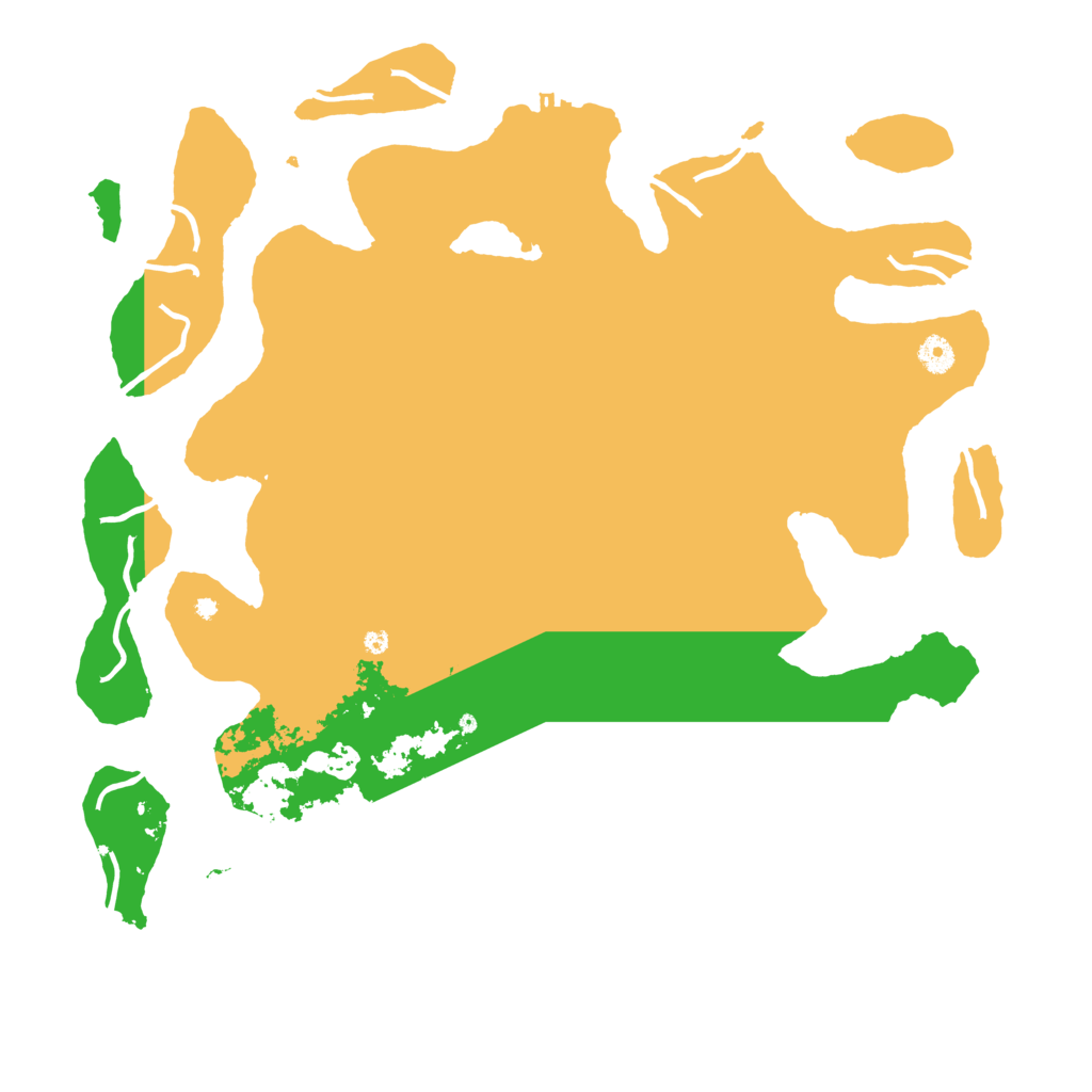 Biome Rust Map: Procedural Map, Size: 4500, Seed: 73750433