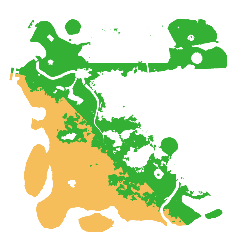 Biome Rust Map: Procedural Map, Size: 4000, Seed: 513330