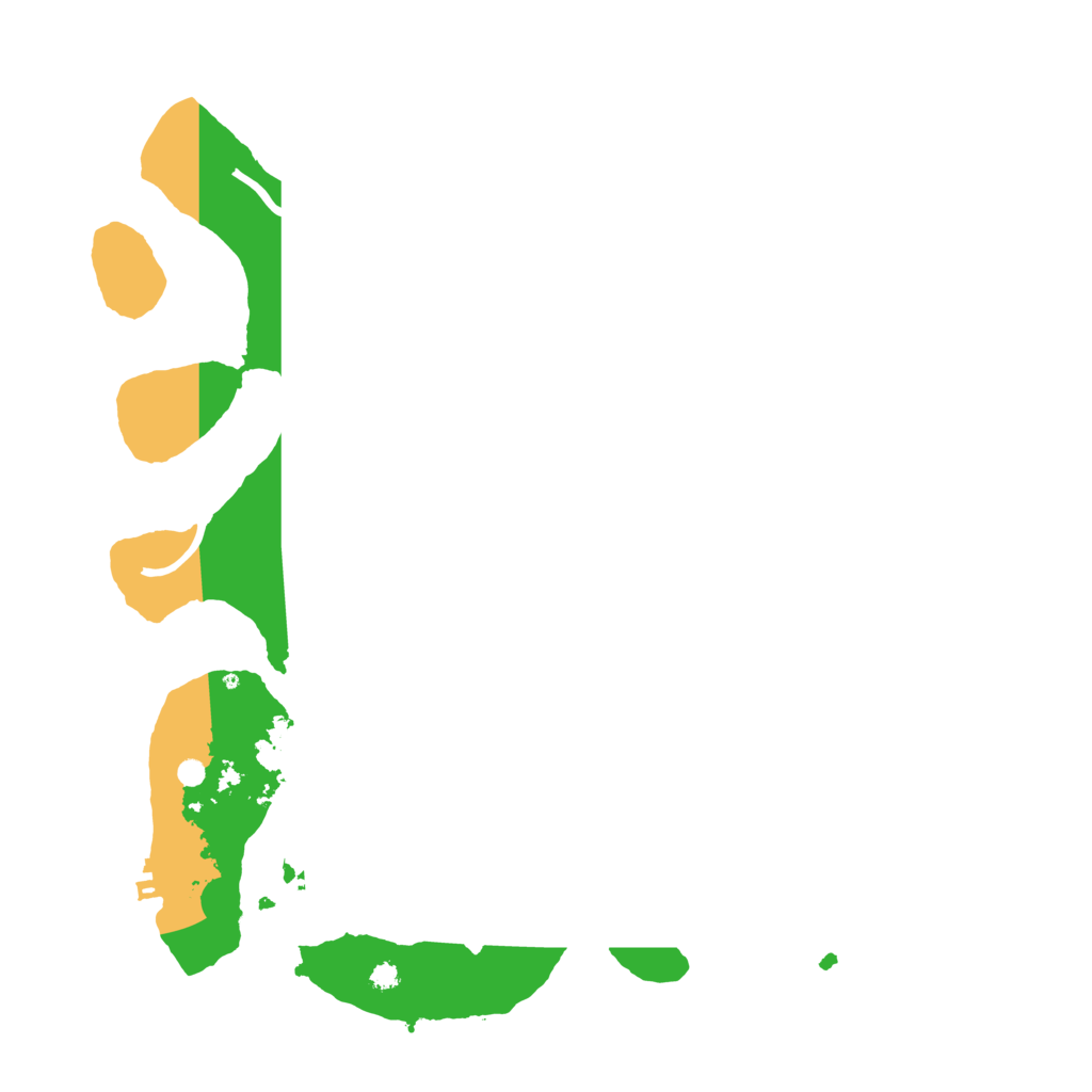 Biome Rust Map: Procedural Map, Size: 3550, Seed: 194125