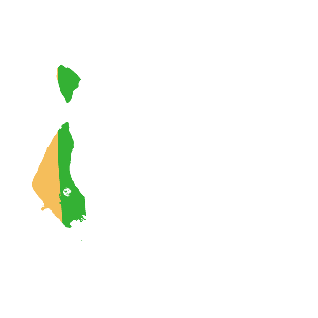 Biome Rust Map: Procedural Map, Size: 2000, Seed: 542115072