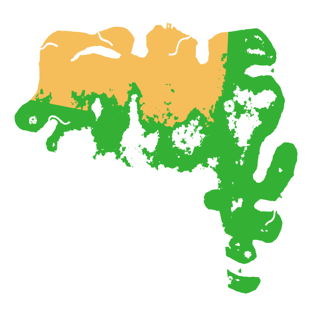 Biome Rust Map: Procedural Map, Size: 4000, Seed: 621778