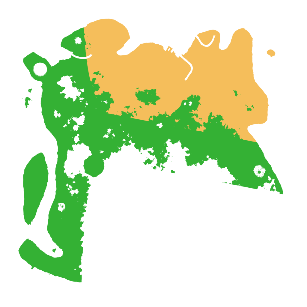 Biome Rust Map: Procedural Map, Size: 4000, Seed: 672307