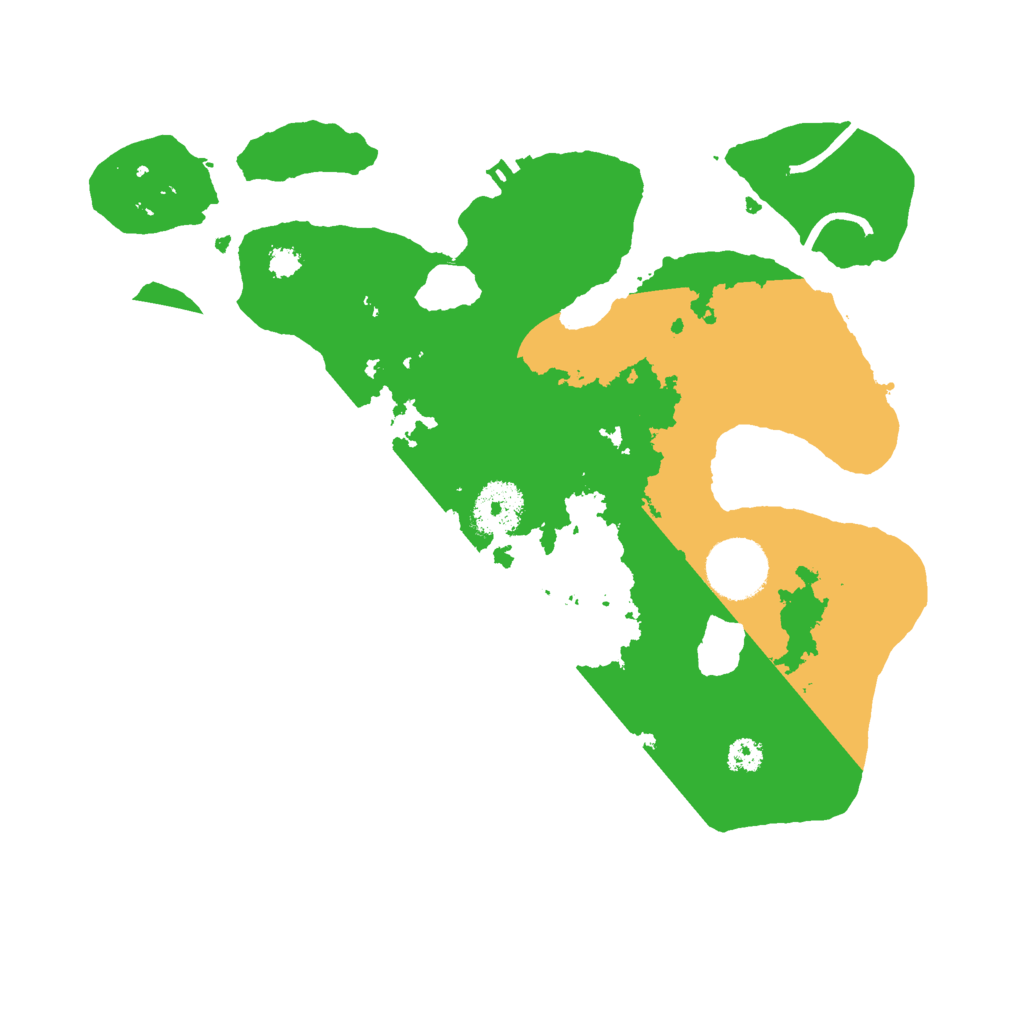 Biome Rust Map: Procedural Map, Size: 3000, Seed: 214324