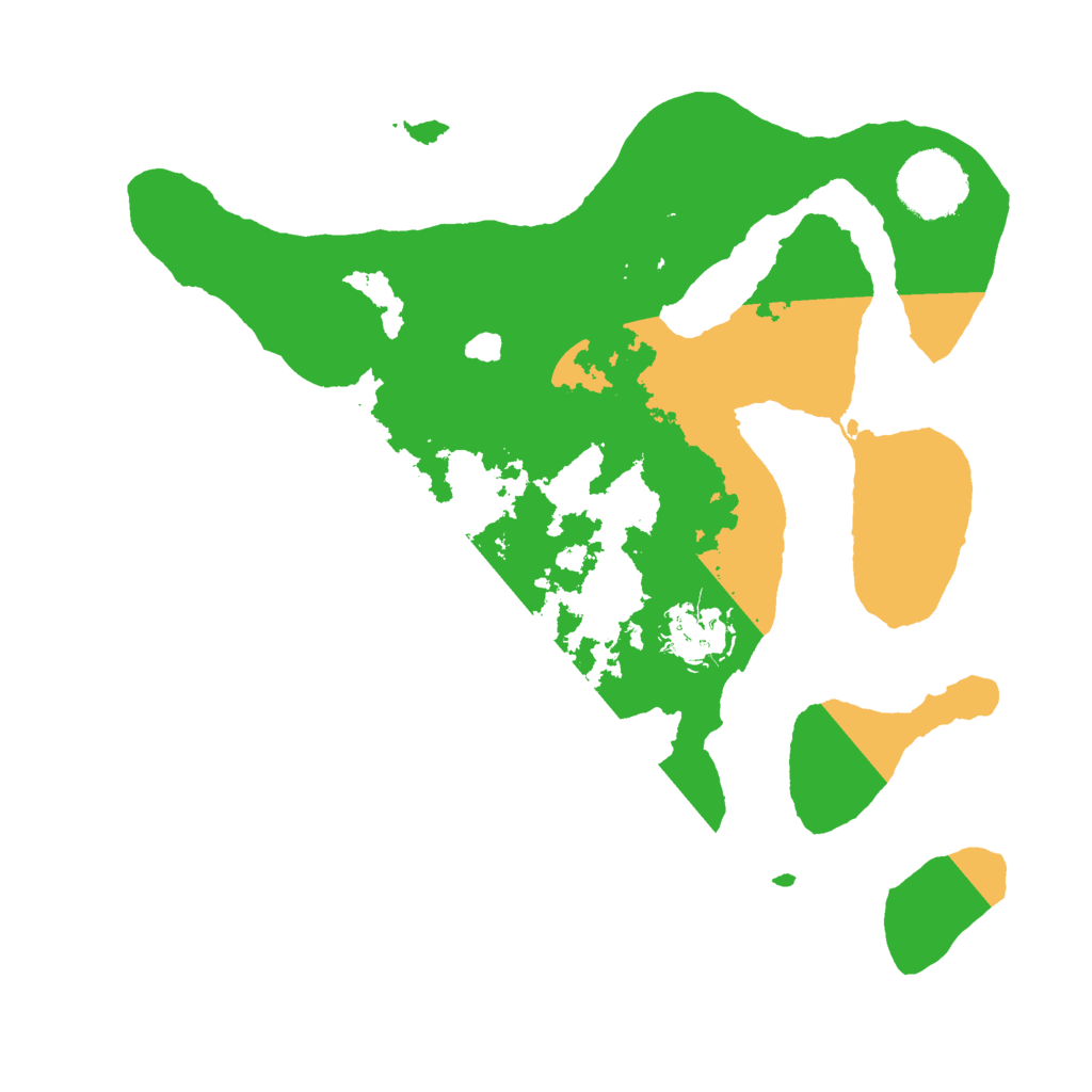 Biome Rust Map: Barren, Size: 2879, Seed: 2156