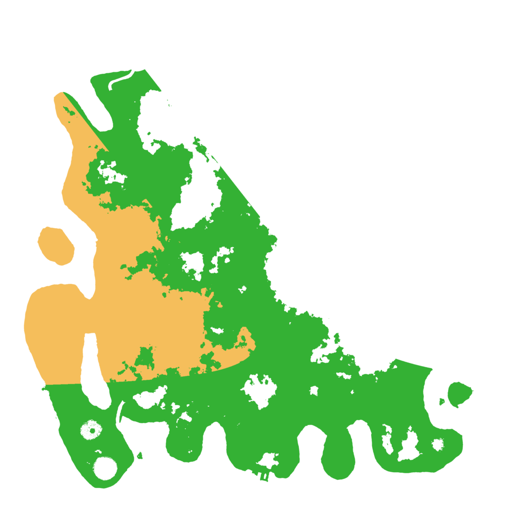 Biome Rust Map: Procedural Map, Size: 4000, Seed: 929291