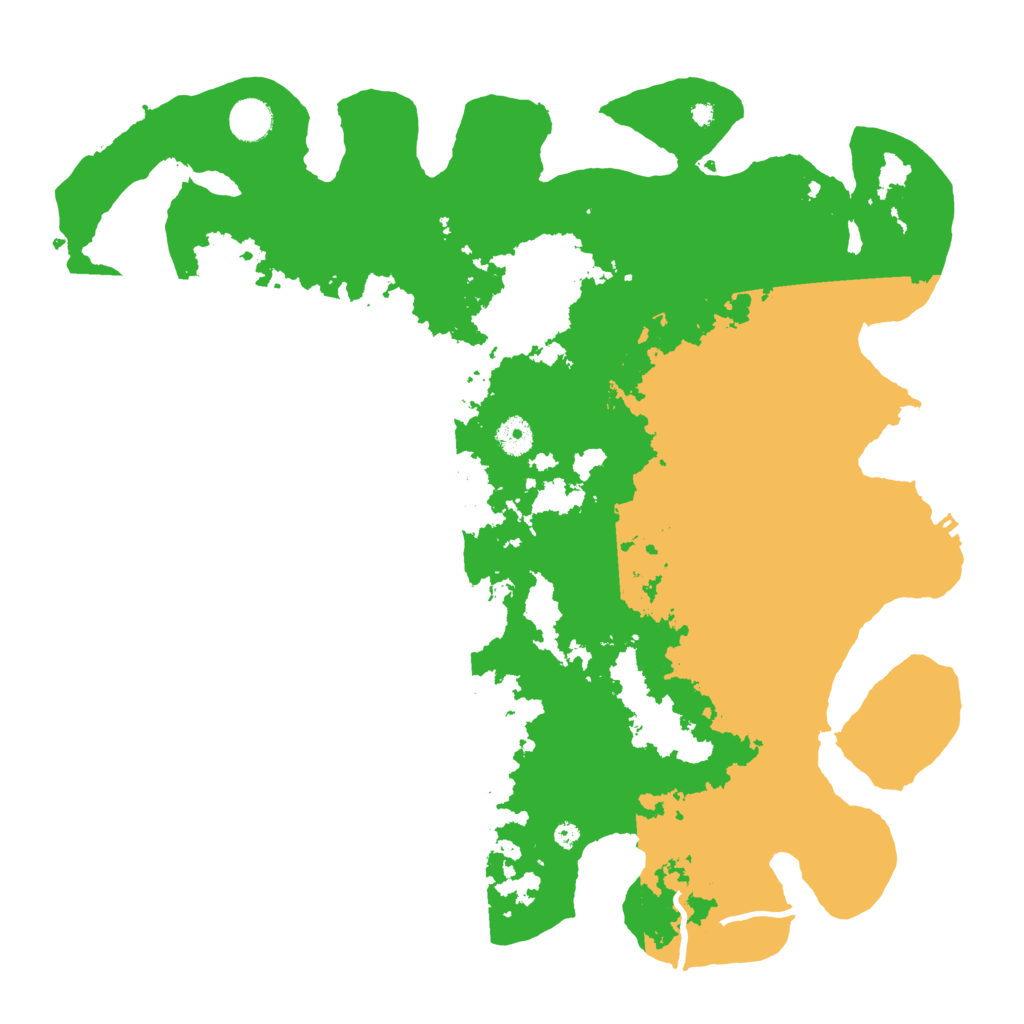 Biome Rust Map: Procedural Map, Size: 4200, Seed: 100
