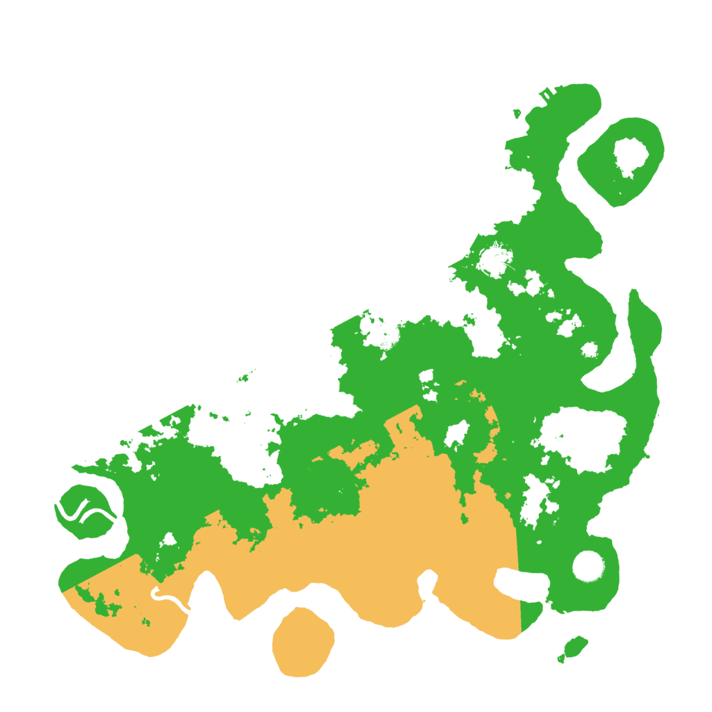 Biome Rust Map: Procedural Map, Size: 4000, Seed: 462152