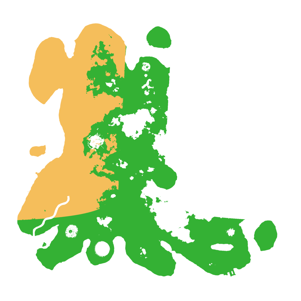 Biome Rust Map: Procedural Map, Size: 3550, Seed: 20569