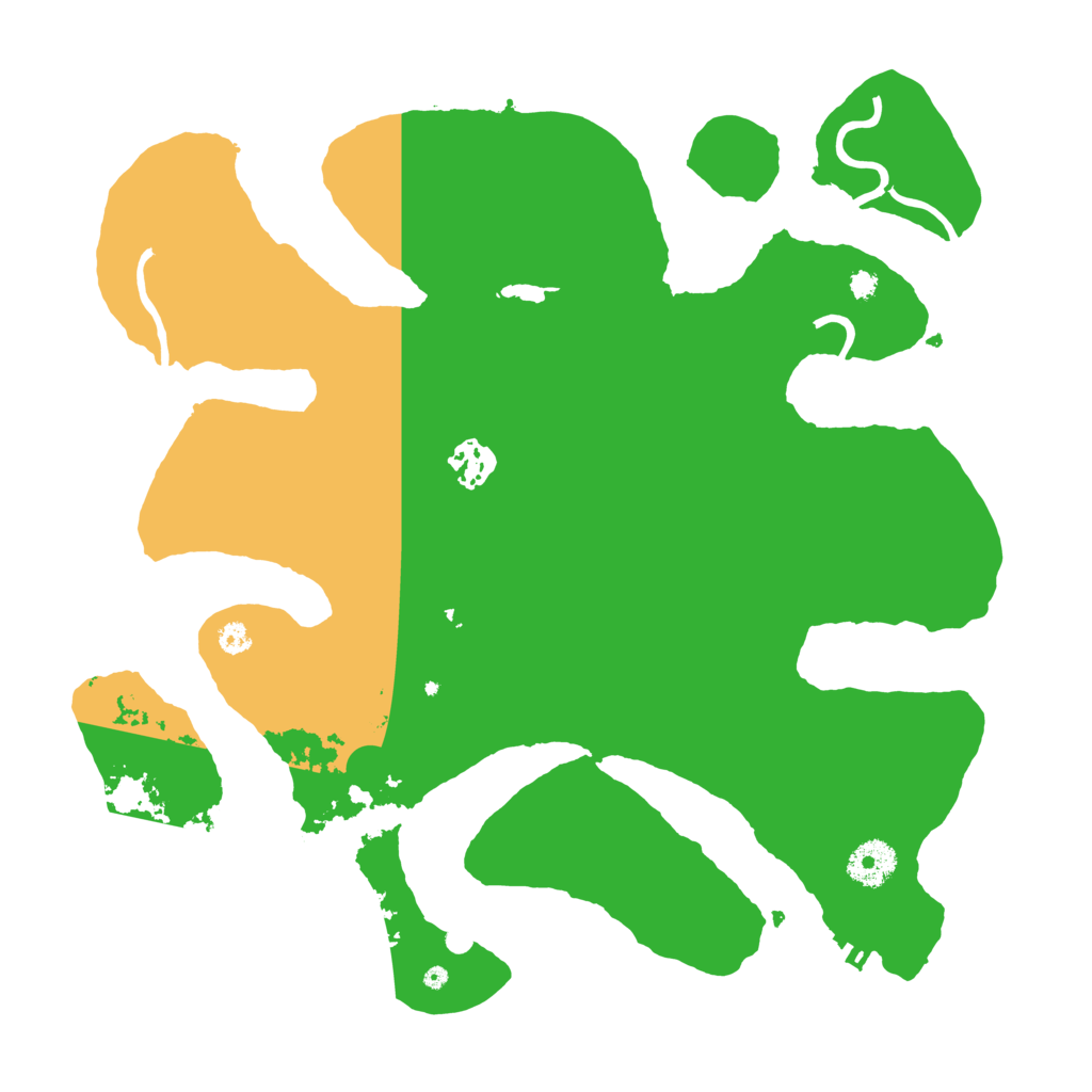 Biome Rust Map: Procedural Map, Size: 3500, Seed: 1424463735