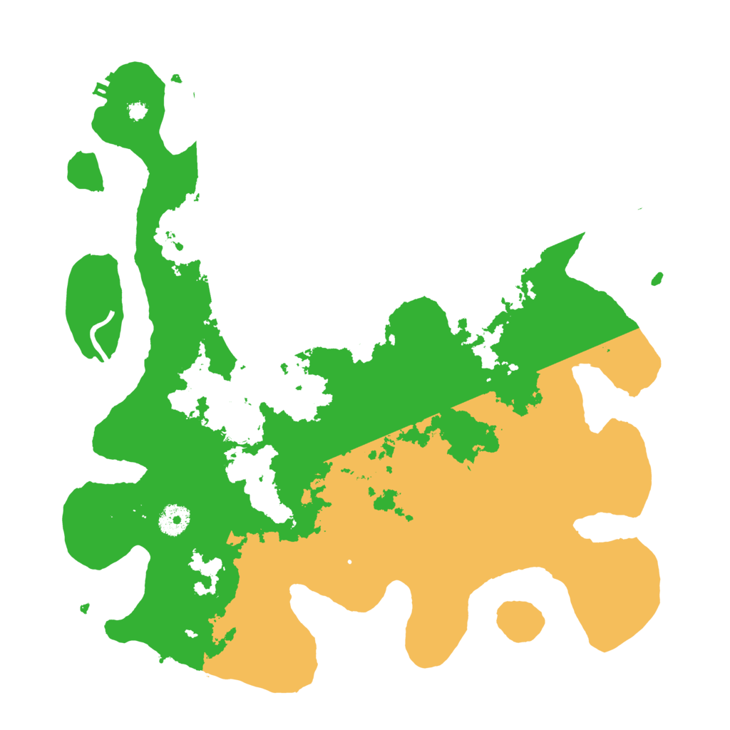 Biome Rust Map: Procedural Map, Size: 3550, Seed: 827474