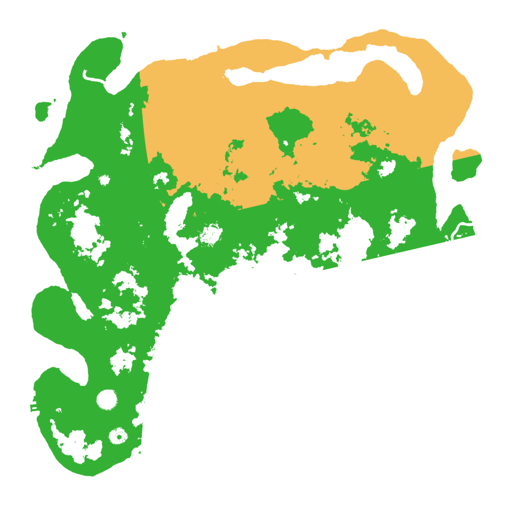 Biome Rust Map: Procedural Map, Size: 4500, Seed: 492157