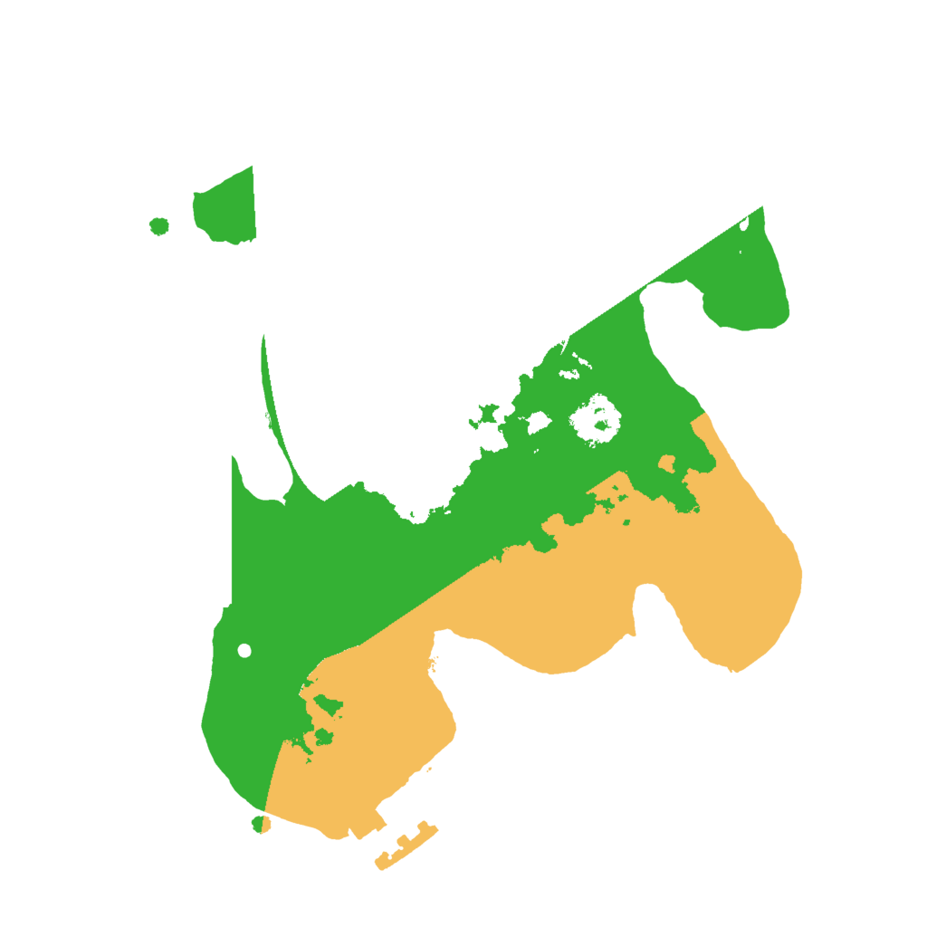 Biome Rust Map: Procedural Map, Size: 2000, Seed: 120932069