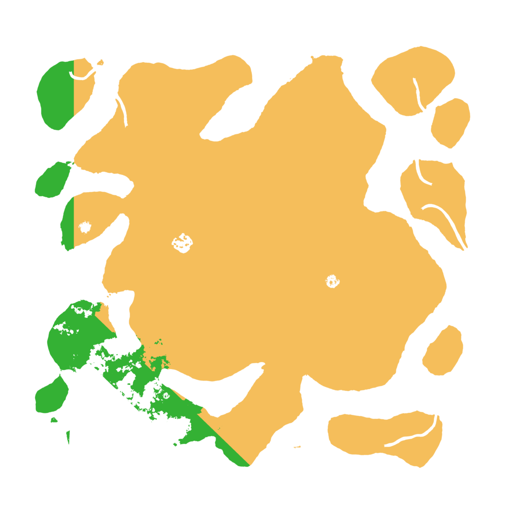 Biome Rust Map: Procedural Map, Size: 4000, Seed: 132817