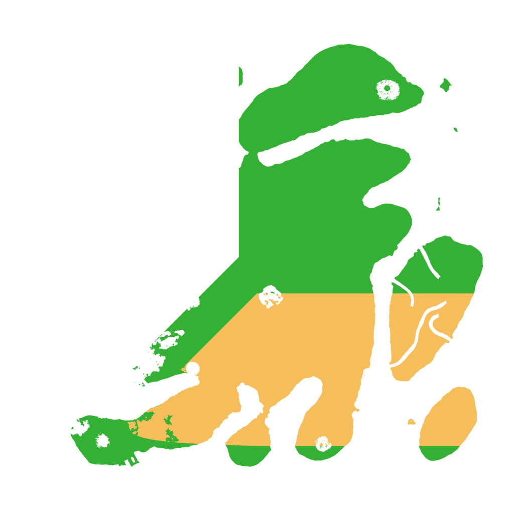 Biome Rust Map: Procedural Map, Size: 3500, Seed: 2030200
