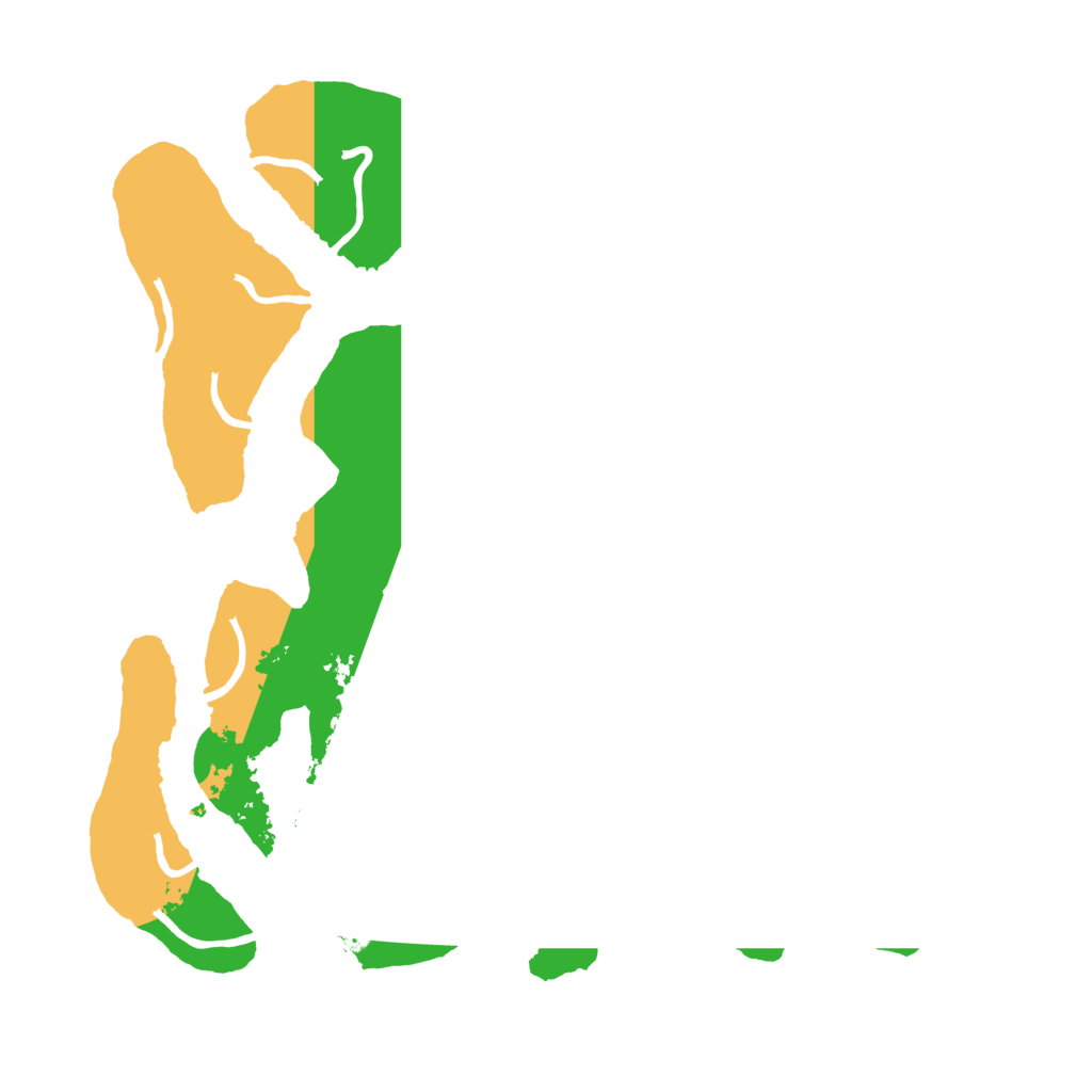 Biome Rust Map: Procedural Map, Size: 3550, Seed: 402552