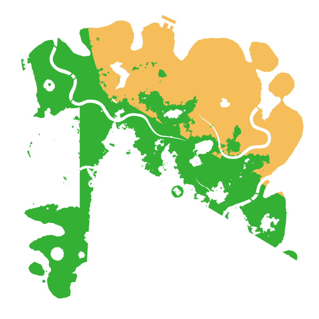 Biome Rust Map: Procedural Map, Size: 4250, Seed: 87092451