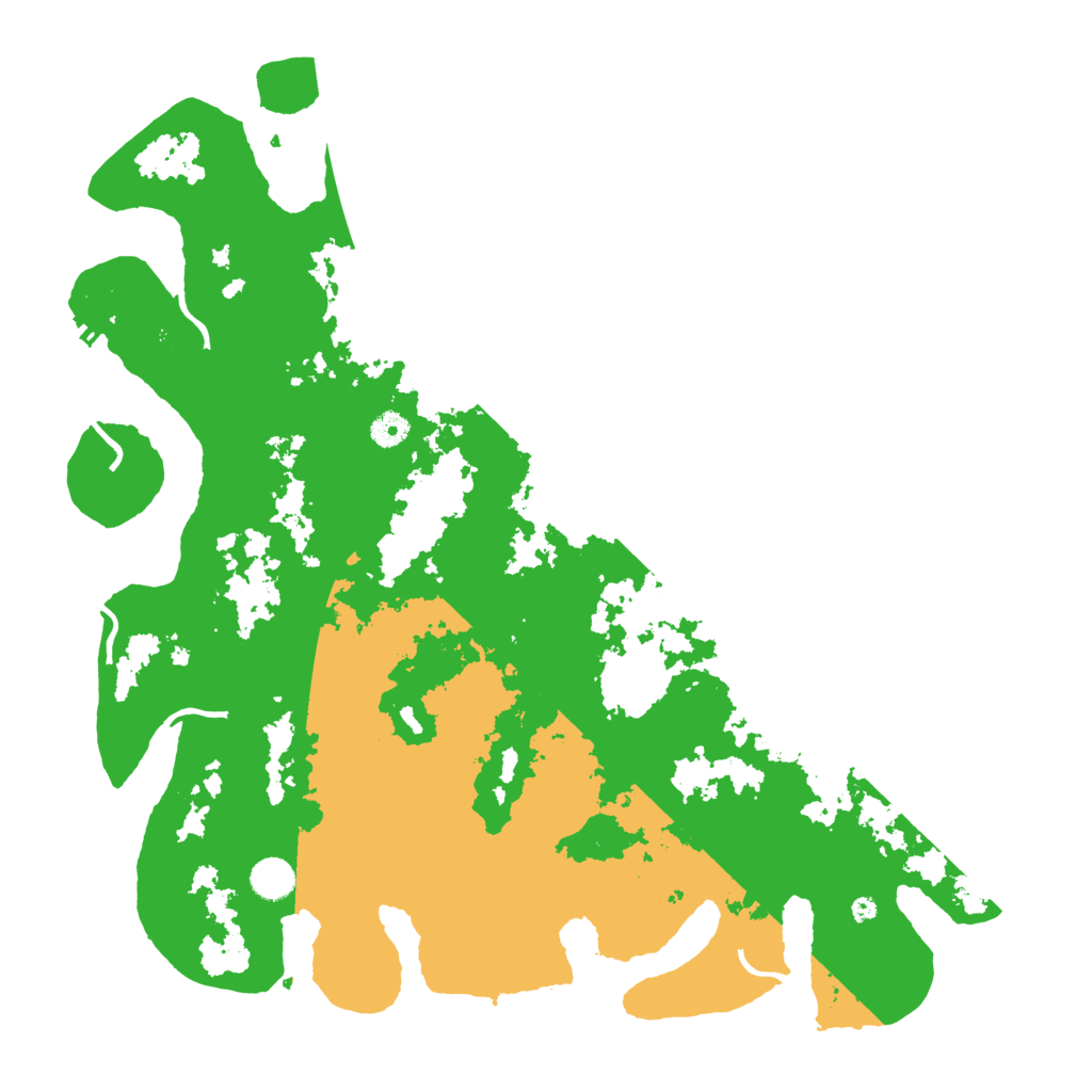 Biome Rust Map: Procedural Map, Size: 4500, Seed: 381105056