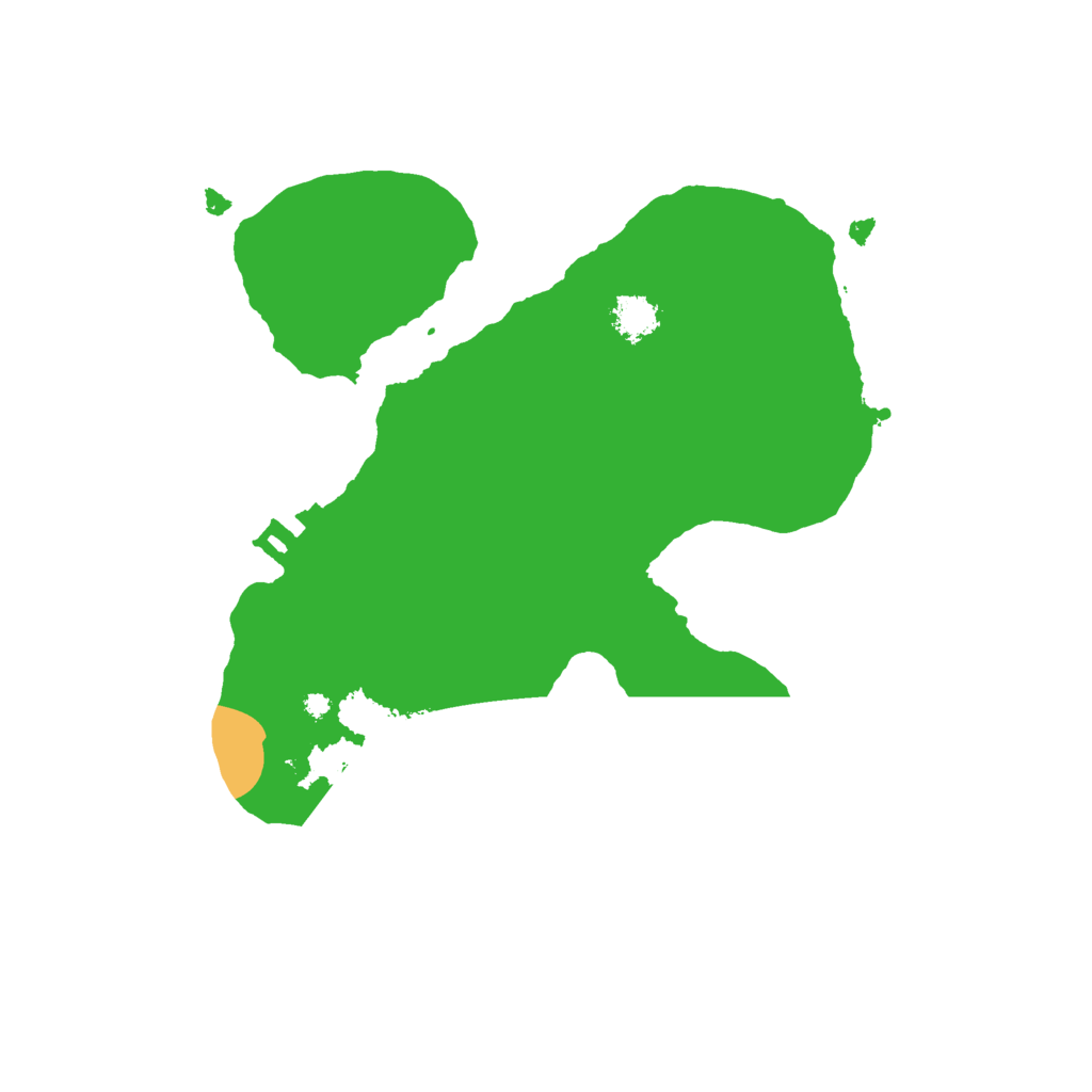 Biome Rust Map: Procedural Map, Size: 2000, Seed: 85392453