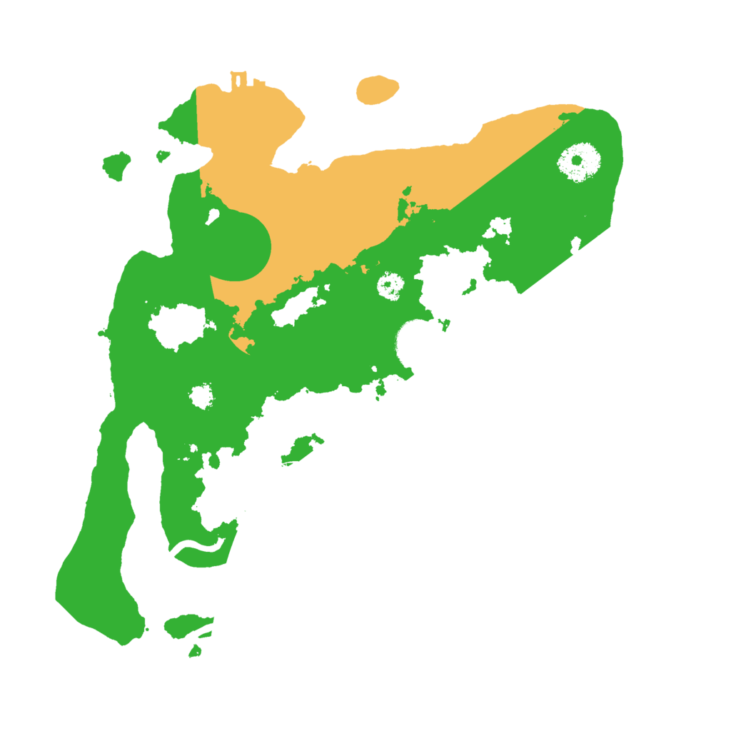 Biome Rust Map: Procedural Map, Size: 2800, Seed: 3100