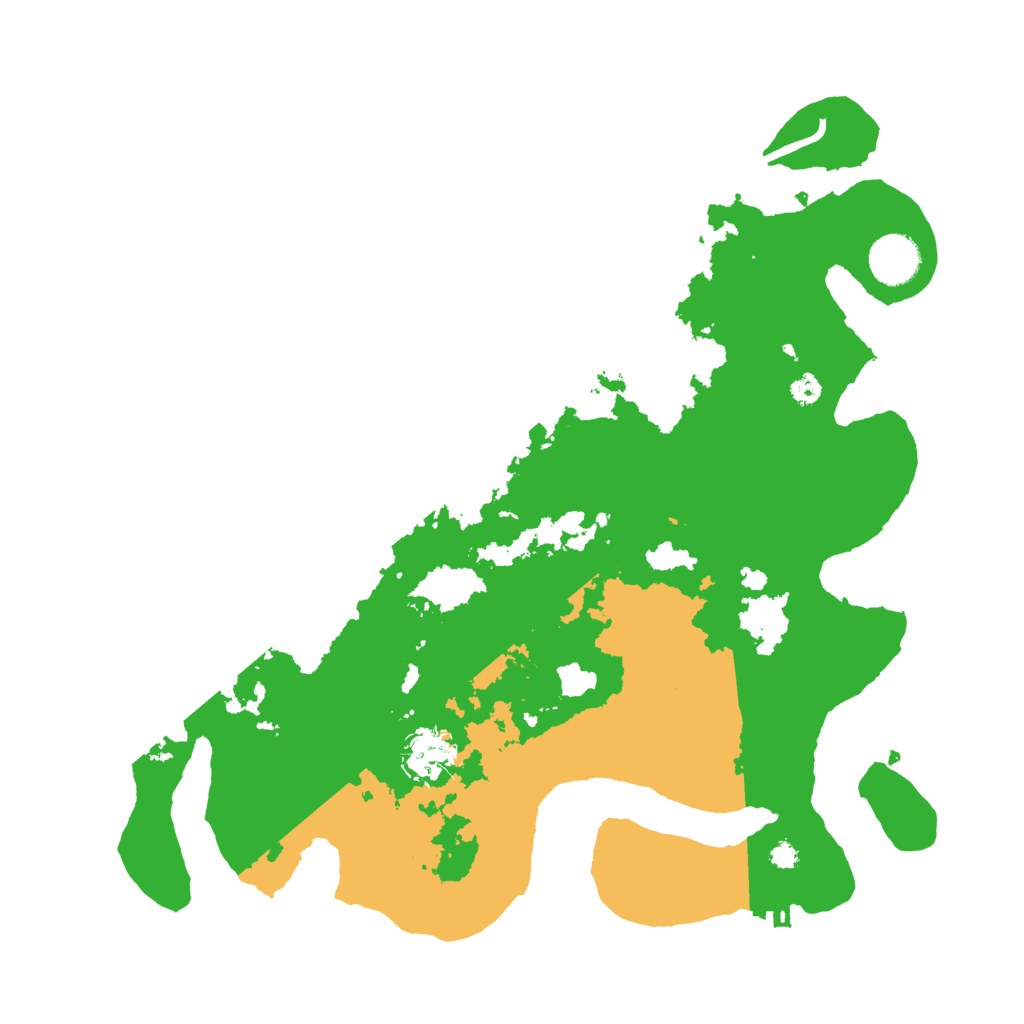 Biome Rust Map: Procedural Map, Size: 3550, Seed: 949239