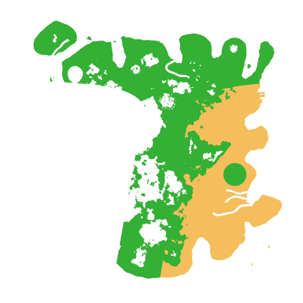 Biome Rust Map: Procedural Map, Size: 3500, Seed: 471