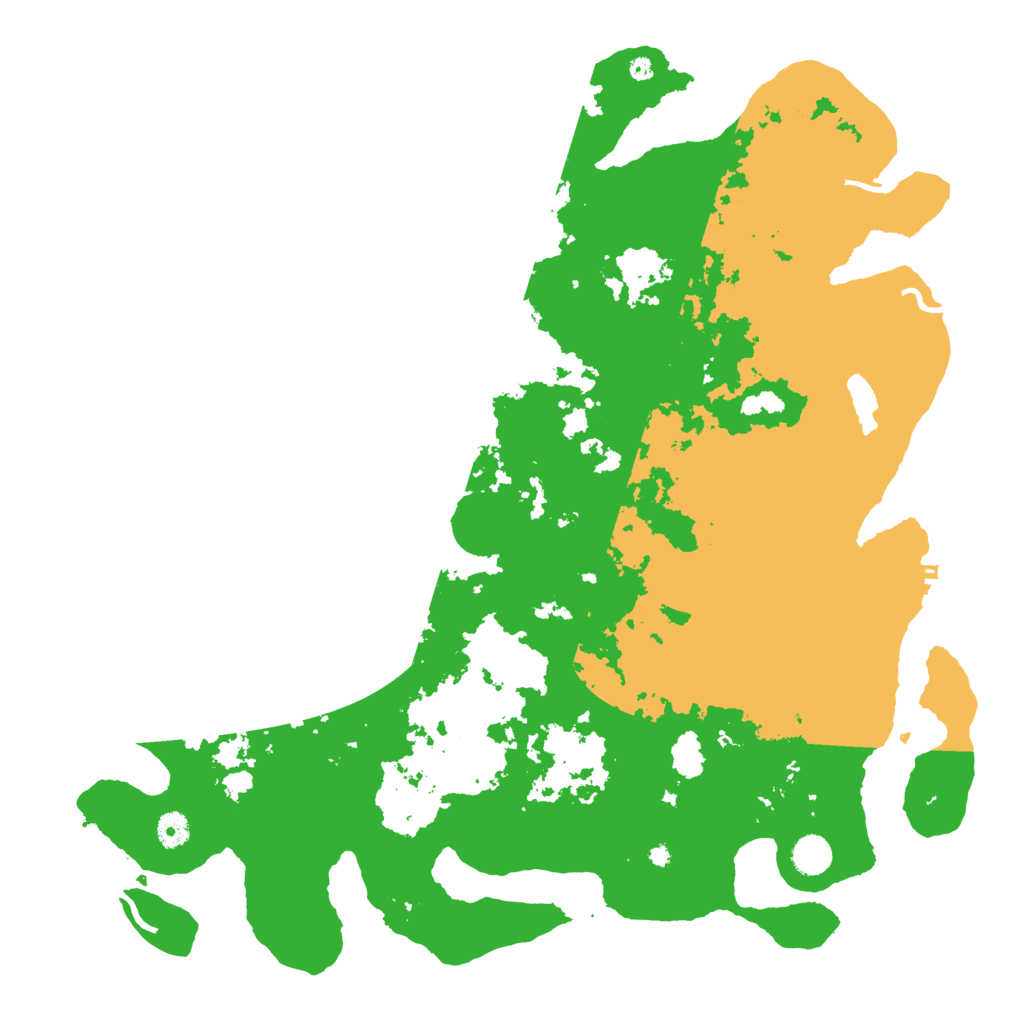 Biome Rust Map: Procedural Map, Size: 4500, Seed: 6551843