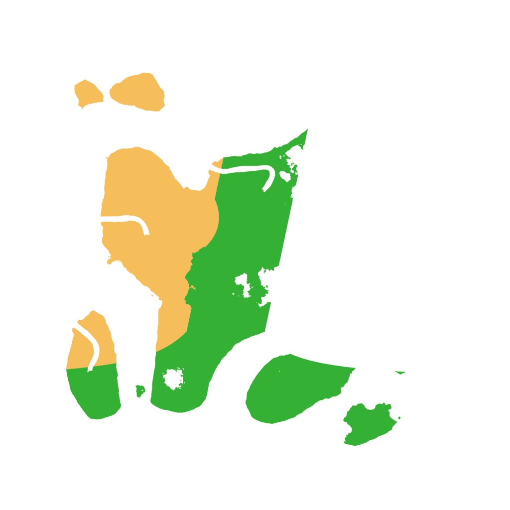 Biome Rust Map: Procedural Map, Size: 2250, Seed: 1875073360