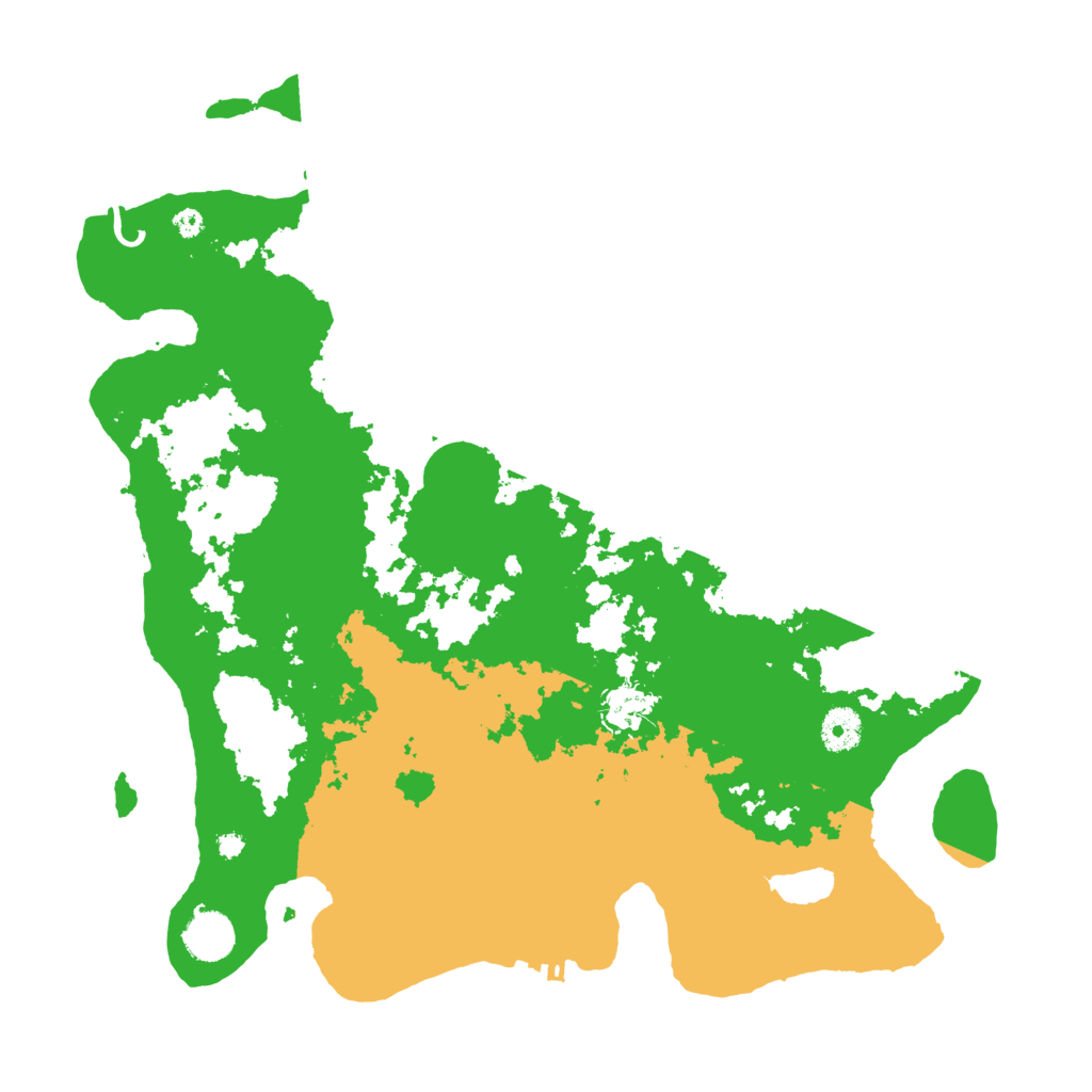 Biome Rust Map: Procedural Map, Size: 3850, Seed: 1285278958