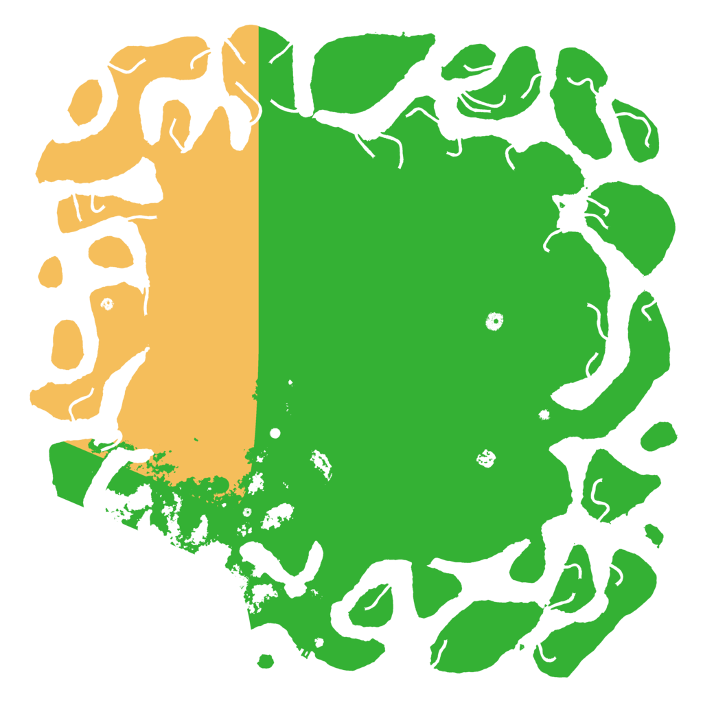 Biome Rust Map: Procedural Map, Size: 6000, Seed: 60559700