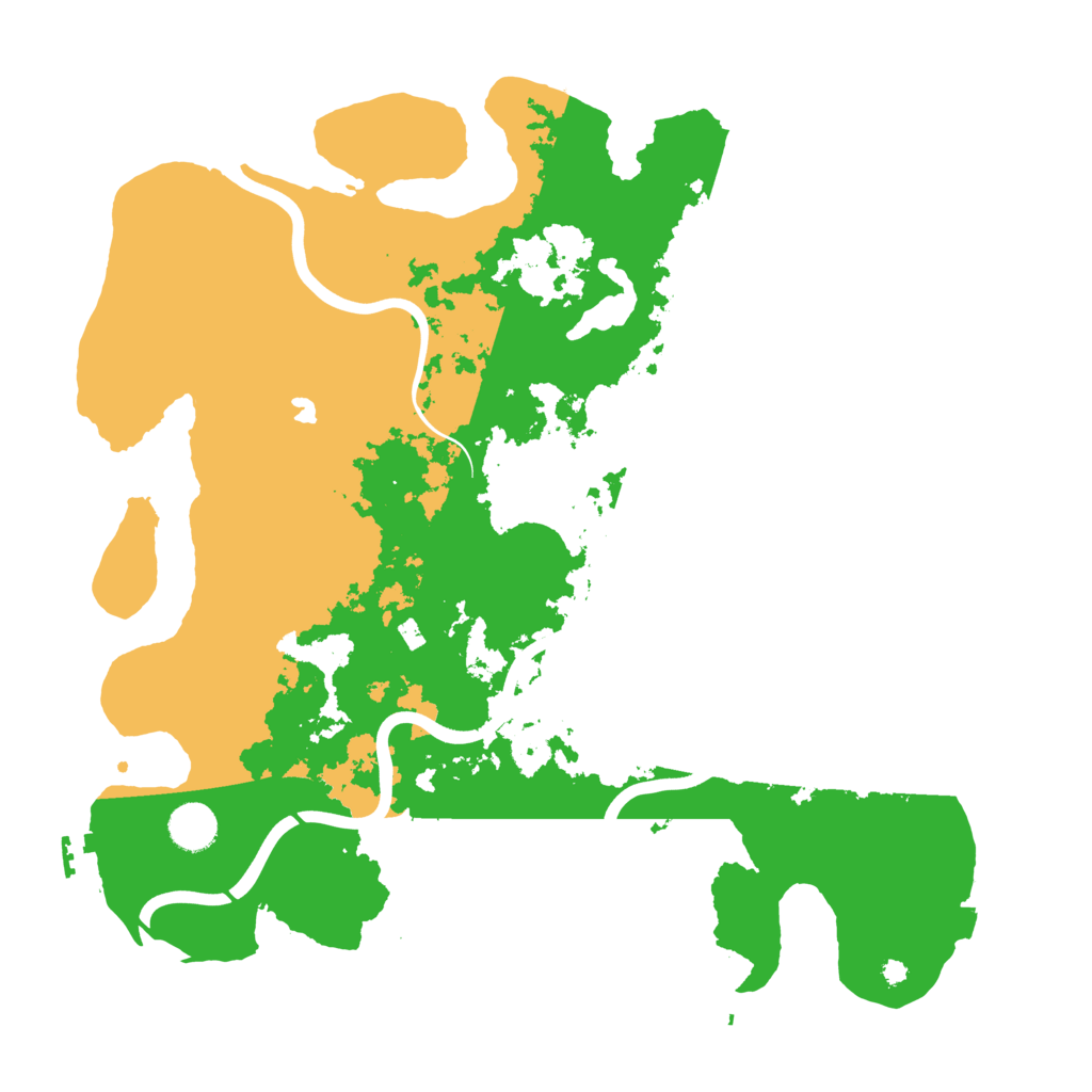 Biome Rust Map: Procedural Map, Size: 4000, Seed: 542826