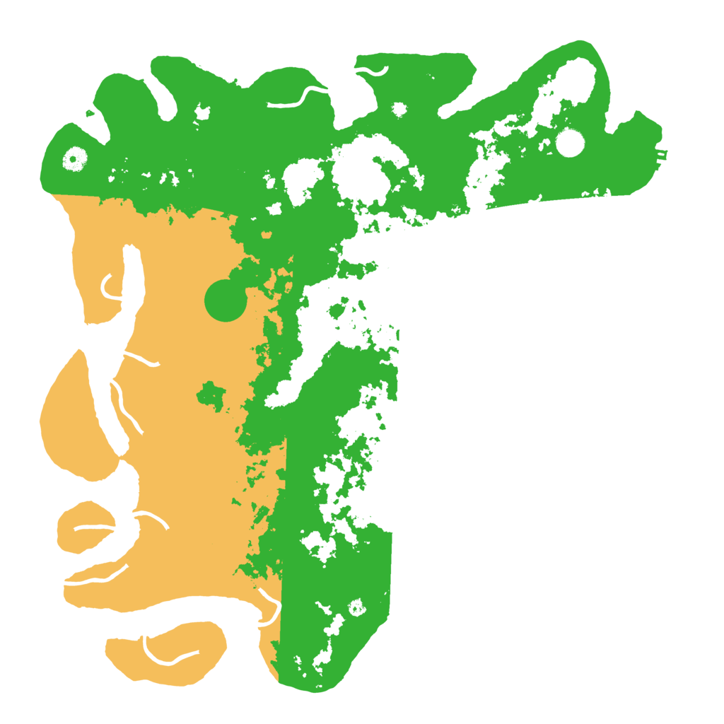 Biome Rust Map: Procedural Map, Size: 4500, Seed: 63413