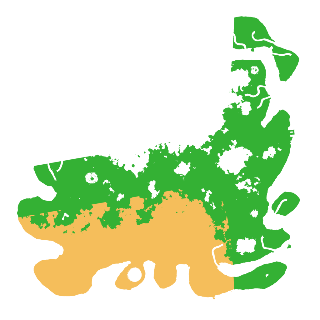 Biome Rust Map: Procedural Map, Size: 4000, Seed: 219833