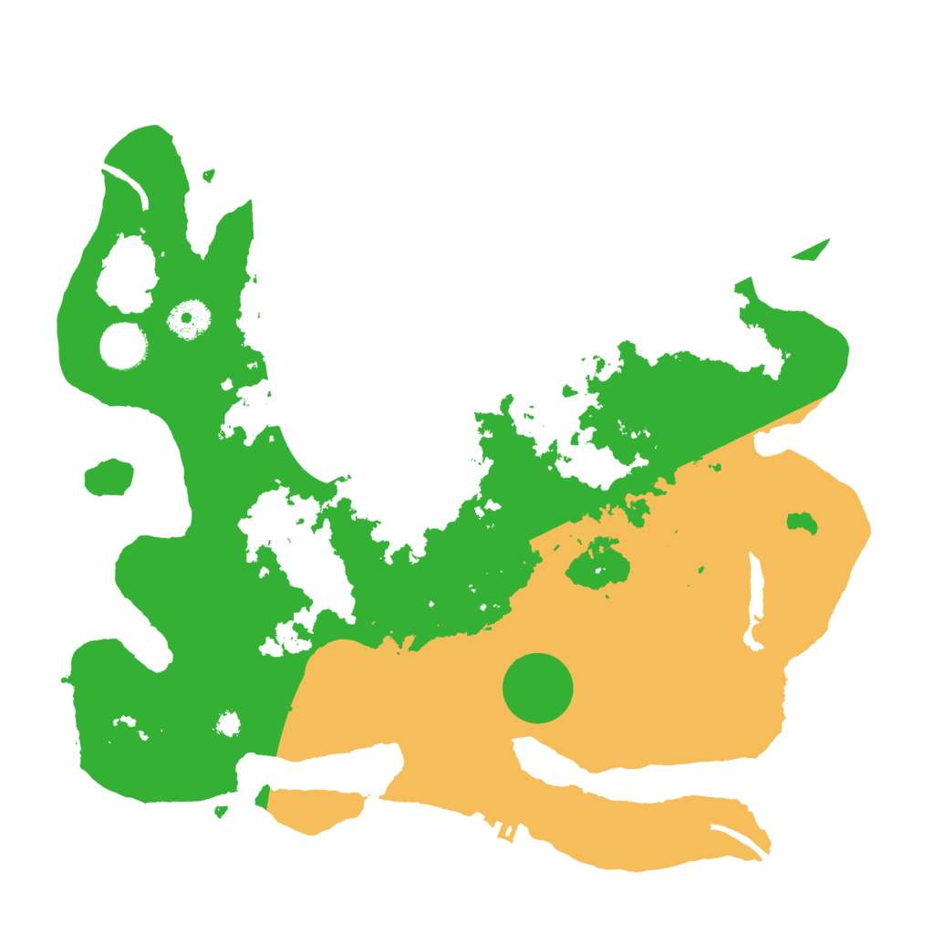 Biome Rust Map: Procedural Map, Size: 3500, Seed: 101524212