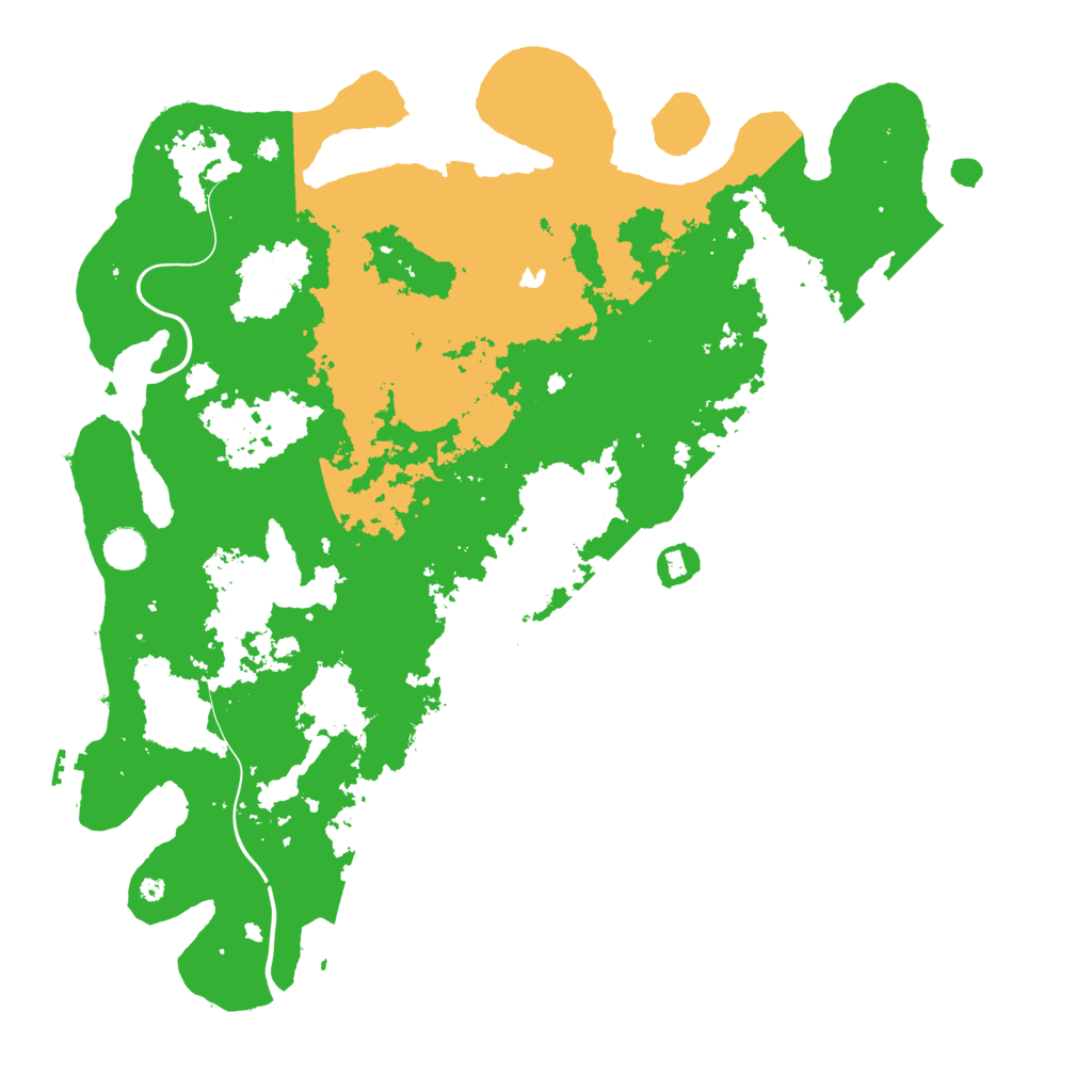 Biome Rust Map: Procedural Map, Size: 4500, Seed: 92036656